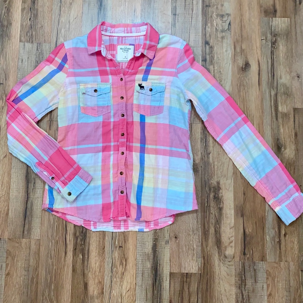 Abercrombie & Fitch women’s flannel shirt